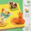 Djeco Puzzle à Encastrer: Canard Et Ses Amis 5 Pièces