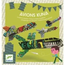 Djeco Coloriage - Avion Kuna