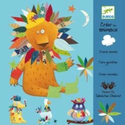 Djeco Créer Avec Des Stickers : Animaux