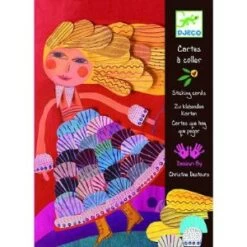 Djeco Cartes à Coller : Froufrous