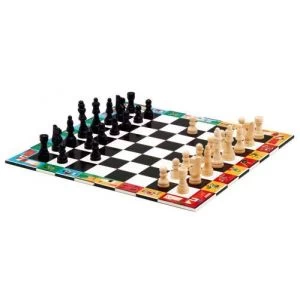 Djeco Malette Jeu D'échecs Et Jeu De Dames 1 Djeco Malette Jeu D'échecs Et Jeu De Dames
