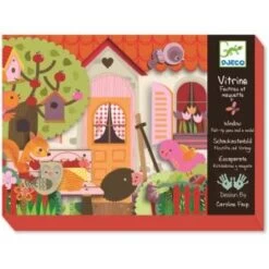 Djeco Kit De Fabrication D'une Vitrine : La Maison Aux Oiseaux