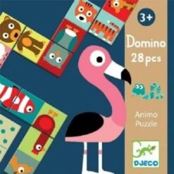 Djeco Domino Animo-puzzle