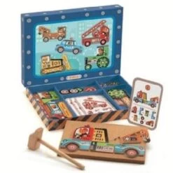 Djeco Formes à Clouer : Tap Tap Véhicules