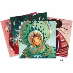 Djeco Tableaux à Pailleter : D'ors Et De Soie