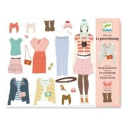 Djeco Paper Doll : Le Grand Dressing
