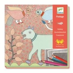 Djeco Frottage : Mithila
