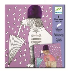 Djeco 4 Coloriages Surprises : Very Chic 1 Djeco 4 Coloriages Surprises : Very Chic
