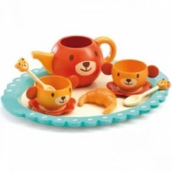 Djeco DJ06628 - Dinette "Le Goûter De Teddy"