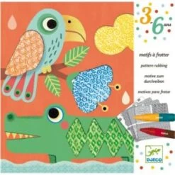 Djeco Motifs à Frotter Les Amis De Magali