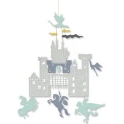 Djeco Mini Mobile Château Et Dragons