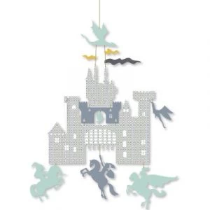 Djeco Mini Mobile Château Et Dragons 1 Djeco Mini Mobile Château Et Dragons