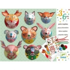 Djeco Pop-up Galerie De Portraits - Tableau En Papier