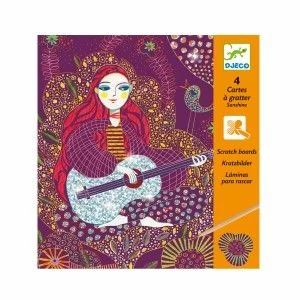 Djeco Cartes à Gratter Sunshine 1 Djeco Cartes à Gratter Sunshine