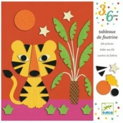 Djeco Tableaux De Feutrine Douce Nature