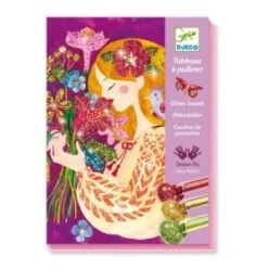 Djeco Tableaux à Pailleter Le Parfum Des Fleurs