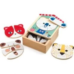 Djeco Puzzle Face-mix