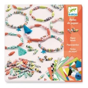 Djeco Set Perles De Papier Bracelets De Printemps 1 Djeco Set Perles De Papier Bracelets De Printemps
