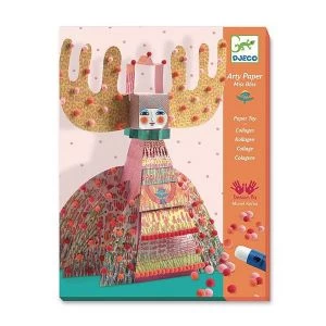 Djeco Création 3D Arty Paper Miss Bliss 1 Djeco Création 3D Arty Paper Miss Bliss