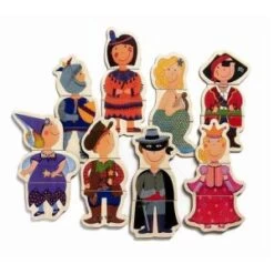 Djeco Puzzle Enfants Déguisés 8 X 3 Pièces