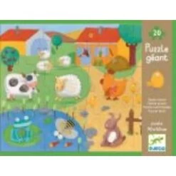 Djeco Puzzle Géant Tactiloferme