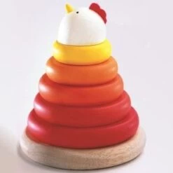 Djeco Jouet Empilable Cachempil: Maman Poule