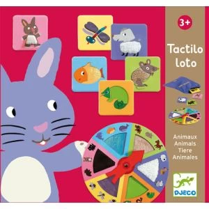 Djeco Tactilo Loto : Animaux 1 Djeco Tactilo Loto : Animaux