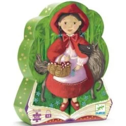 Djeco Puzzle Silhouette: Le Petit Chaperon Rouge 36 Pièces