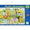 Djeco Puzzle Jeu D'observation: La Jungle + Poster 35 Pièces