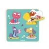 Djeco Puzzle En Bois - Mamifarm