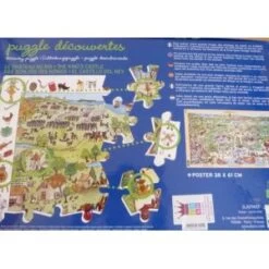 Djeco Puzzle Découpées - Le Château Du Roi