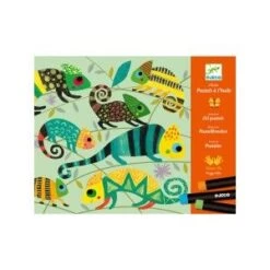 Djeco Coffret Pastel à L'huile Jungle Colorée