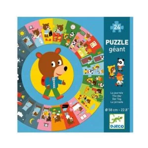 Djeco Puzzles Géants - La Journée 1 Djeco Puzzles Géants - La Journée