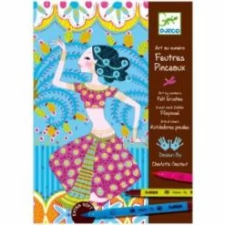 Djeco Feutres Pinceaux - L'Orient Exquis