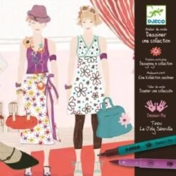 Djeco Atelier De Mode Dessiner Une Collection