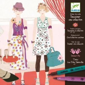 Djeco Atelier De Mode Dessiner Une Collection 1 Djeco Atelier De Mode Dessiner Une Collection