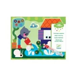 Djeco Coloriages Magiques Caché Dans Le Jardin