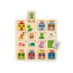 Djeco Puzzles Bois - Cabanimo