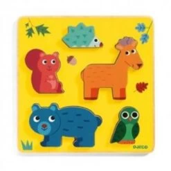 Djeco Puzzle En Bois - Frimours