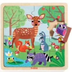 Djeco Puzzle En Bois - Forest