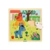 Djeco Puzzle En Bois - Puzzlo Farm