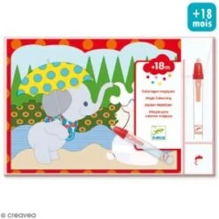 Djeco Coloriages Magiques Caché Dehors