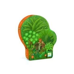 Djeco Puzzle 54 Pièces : Silhouette : Dans La Jungle
