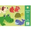 Djeco Puzzles 10 X 2 Pièces : Duo Animaux