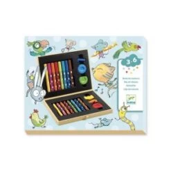 Djeco Boîte De Couleurs Pour Les Petits