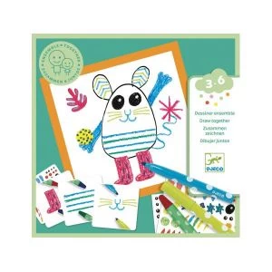 Djeco Kit Créatif Ensemble Animaux Rigolos 1 Djeco Kit Créatif Ensemble Animaux Rigolos
