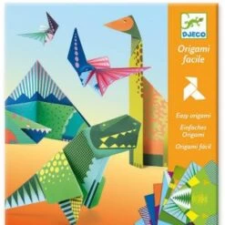 Djeco Jeu Créatif Origami Facile Dinosaures
