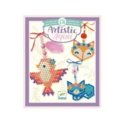 Djeco Artistic Beads Collage à L'eau - Animaux De La Forêt - 3 Pcs