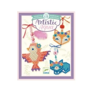 Djeco Artistic Beads Collage à L'eau - Animaux De La Forêt - 3 Pcs 1 Djeco Artistic Beads Collage à L'eau - Animaux De La Forêt - 3 Pcs