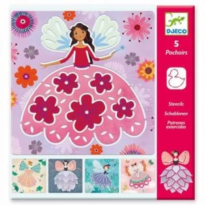 Djeco Jeu Créatif Pochoirs Fées 1 Djeco Jeu Créatif Pochoirs Fées